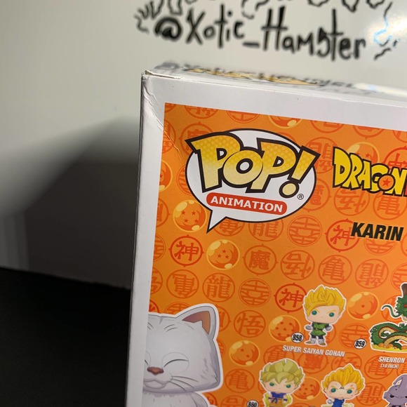 Funko Pop! Dragon Ball Z Karin Flocked Karin Exclusive #896 Funimation 2021 - Picture 4 of 7